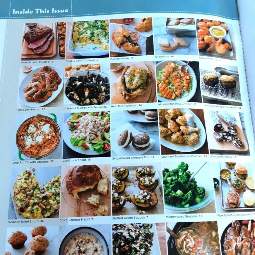 America's‎ Test Kitchen Cook's Country 2015 Yearbook Collectible